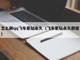 怎么刷qq飞车紫钻永久（飞车紫钻永久教程）