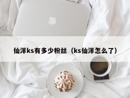 仙洋ks有多少粉丝（ks仙洋怎么了）