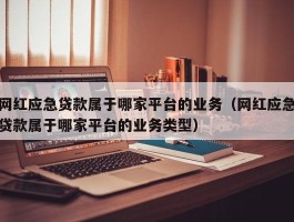 网红应急贷款属于哪家平台的业务（网红应急贷款属于哪家平台的业务类型）