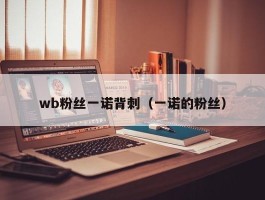 wb粉丝一诺背刺（一诺的粉丝）